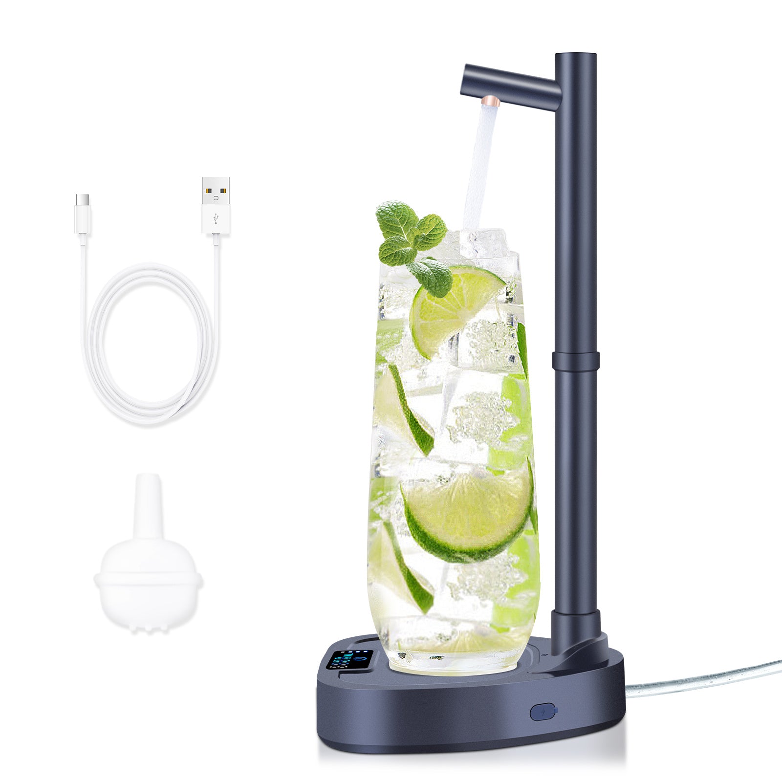 Automatic Water Dispenser with Stand – Rechargeable Desktop Water Pump